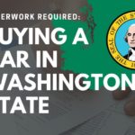 paperwork for buying a car in washington