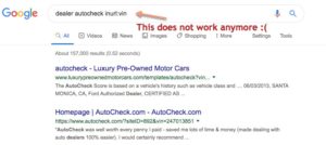 dealer autocheck inurl vin