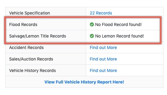 License Plate Lookup Free Report