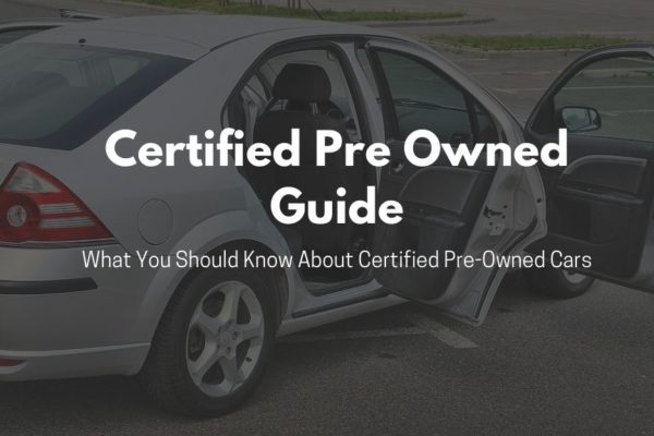 Certified Pre Owned Guide