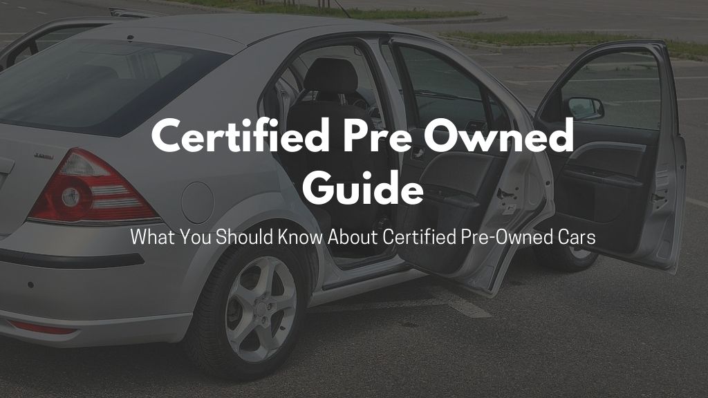 Certified Pre Owned Guide
