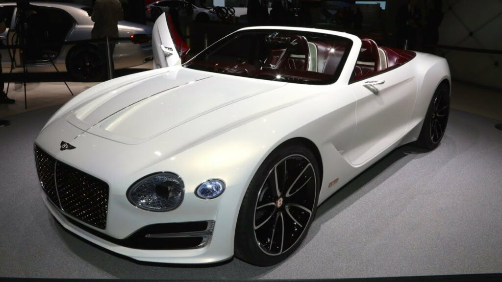 The Bently EXP 12 Speed 6e concept car.