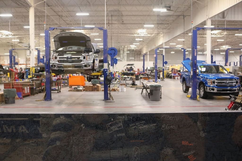 The Shelby American factory in Las Vegas, California