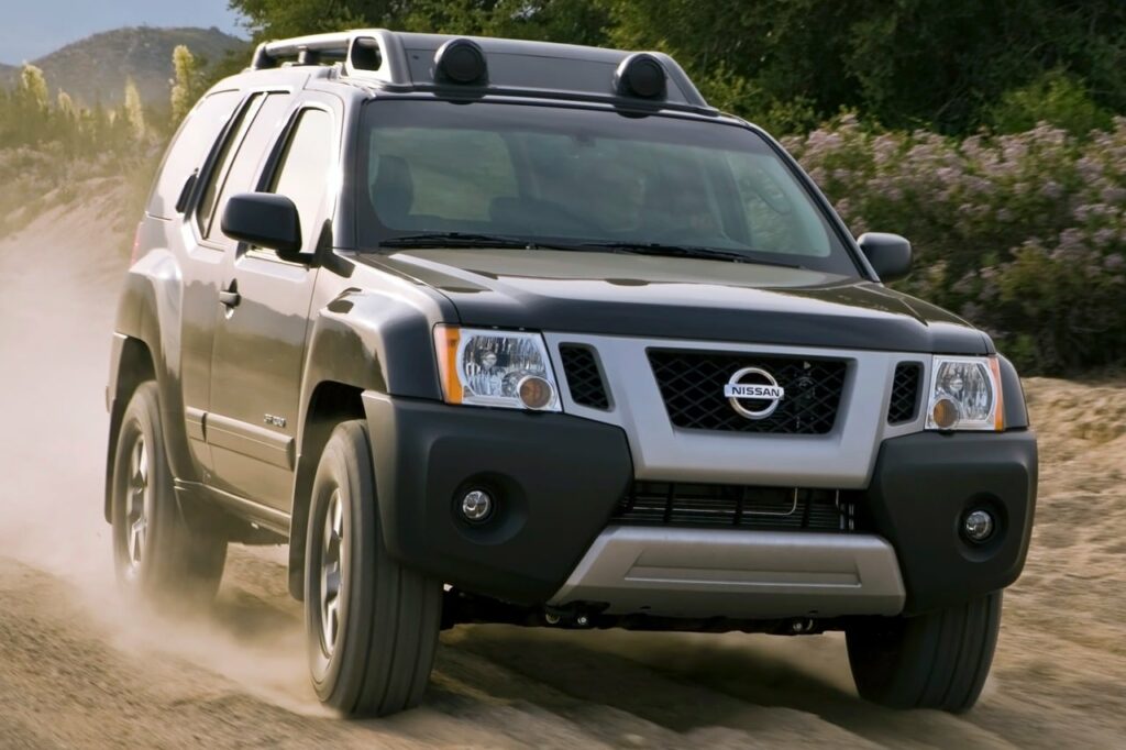 2014 Nissan Xterra on an adventure