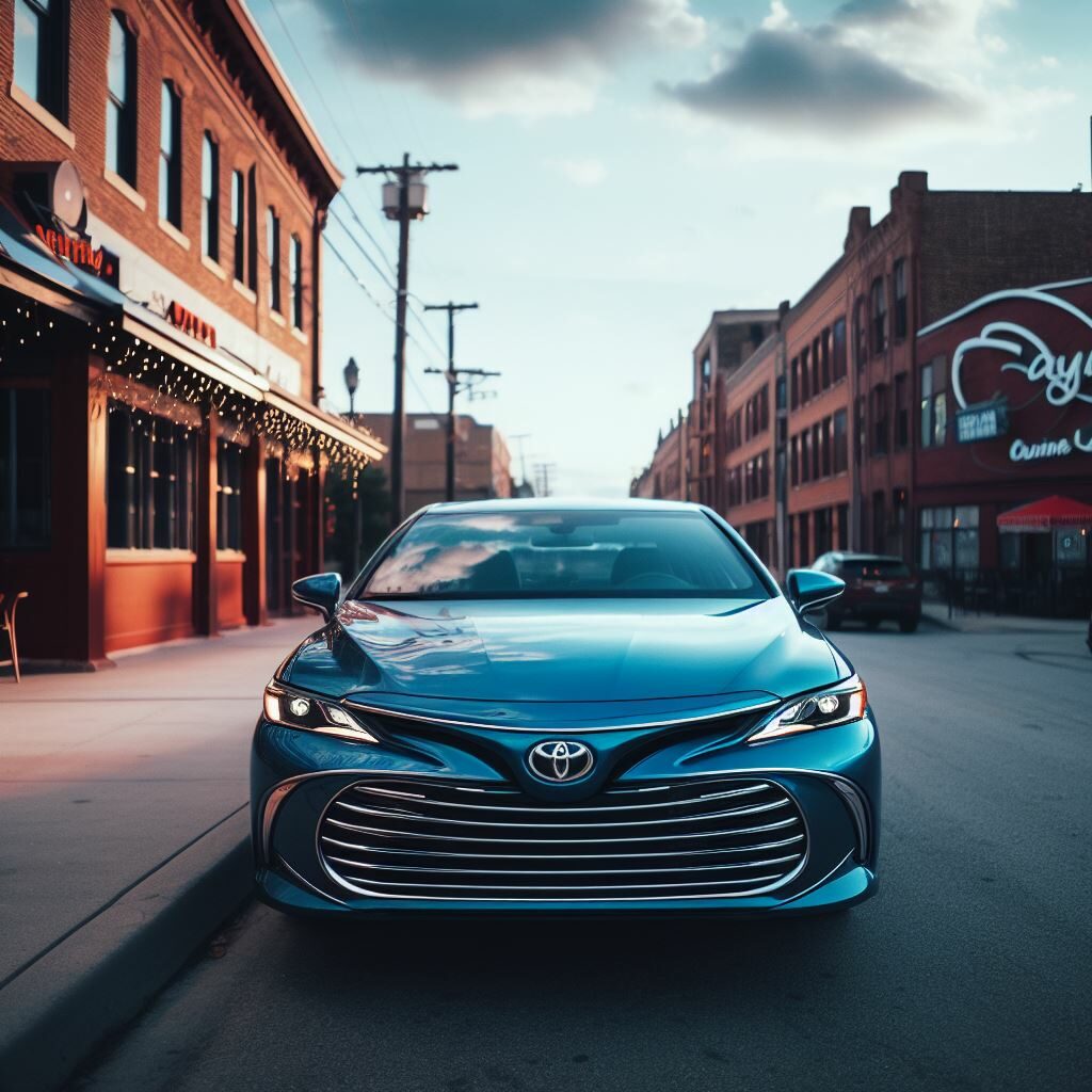 2017 Toyota Avalon parked on the roadside