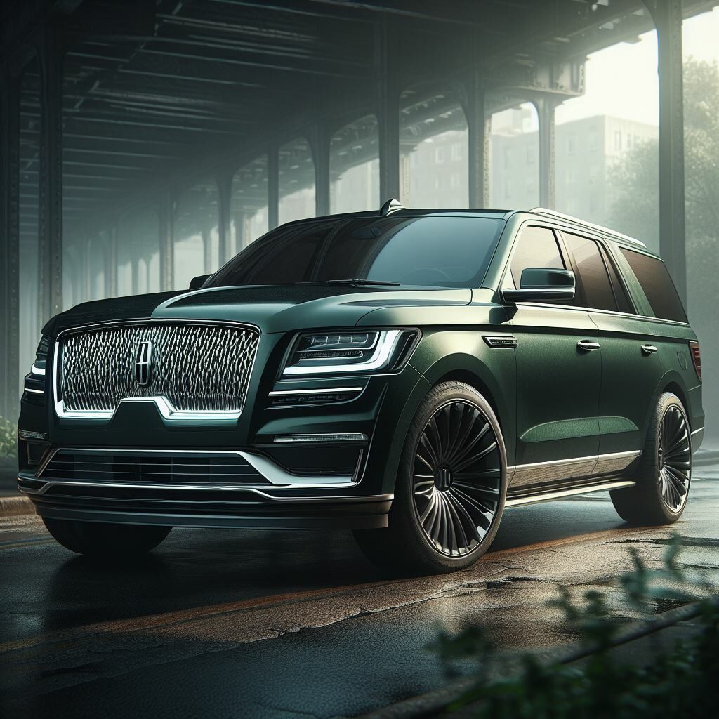 Handsome parked 2023 Lincoln Navigator