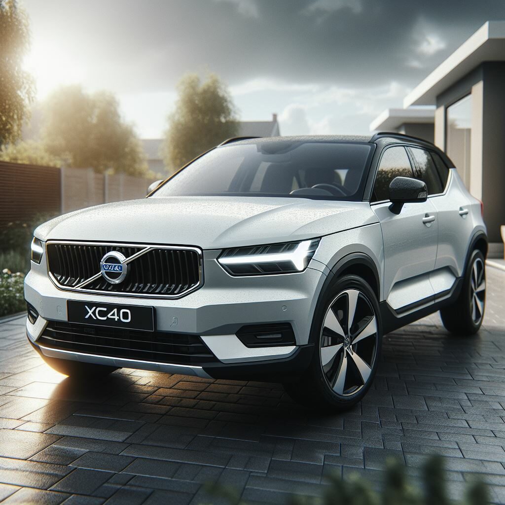 Parked Volvo XC40